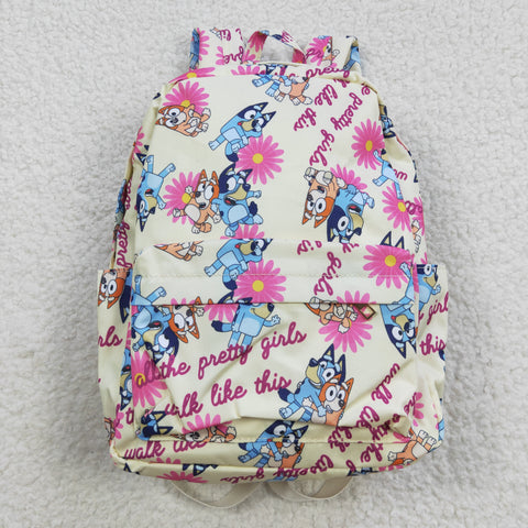 BA0112 toddler backpack flower girl gift back to school preschool bag
