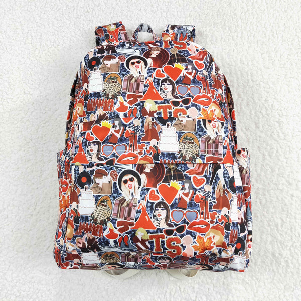 BA0173 RTS toddler backpack 1989 singer girl gift back to school preschool bag