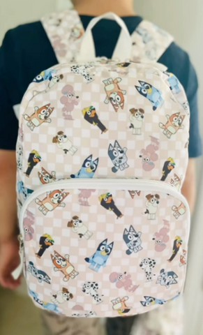 BA0187 Pre-order toddler backpack cartoon dog baby gift preschool bag