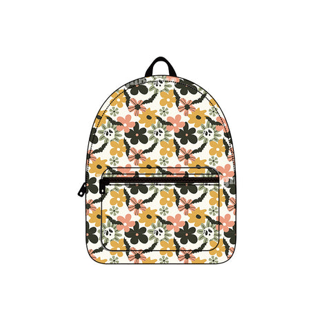 BA0210 Pre-order toddler backpack flower baby halloween gift preschool bag-2024.5.15