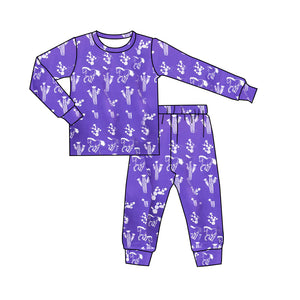 GLP0715 pre-order toddler boy clothes boy winter pajamas set
