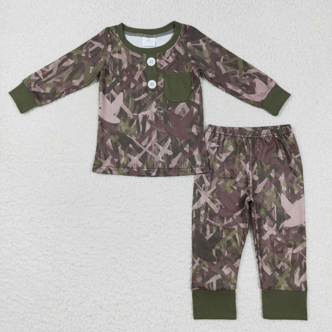 BLP0326 baby boy clothes boy winter pajamas set