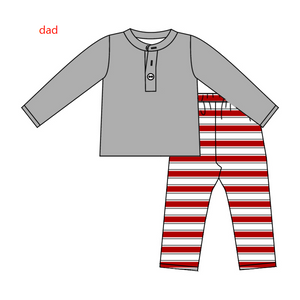 BLP0392 pre-order adult clothes adult men christmas pajamas set
