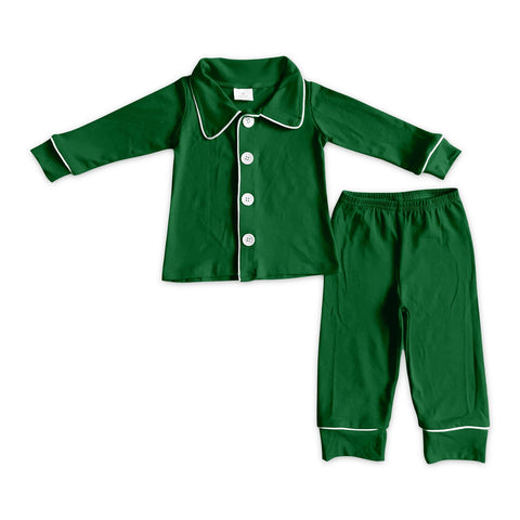 BLP0485 pre-order 3-6M to 7-8T toddler boy clothes  boy xmas pajamas outfit-2024.6.4