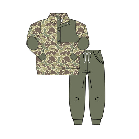 BLP0491 pre-order 3-6M to 7-8T toddler boy clothes camouflage boy winter outfit 3-2024.6.7