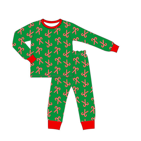 BLP0599 pre-order  toddler boy clothes crutch boy winter christmas  pajamas set-2024.7.8