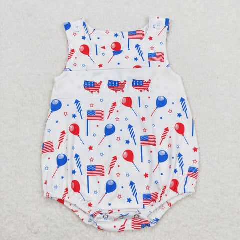 SR1105 RTS baby boy clothes 4th of July patriotic toddler boy summer bubble (print svg)
