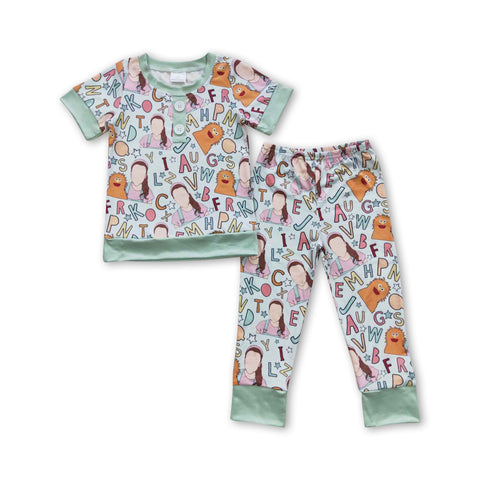 BSPO0110 baby boy clothes boy pajamas set
