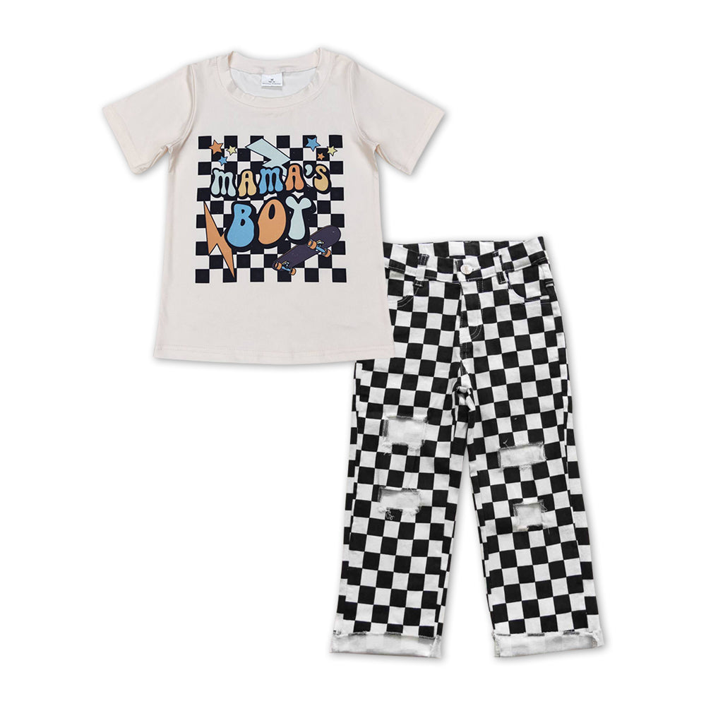 BSPO0243 toddler boy clothes mama's boy outfit mother's day outfit