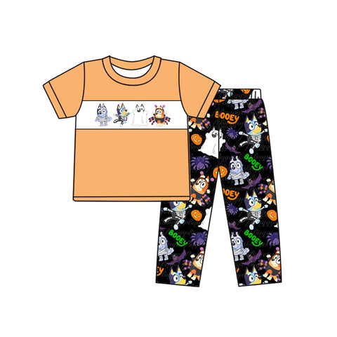 2024.5.2  BSPO0406 pre-order 3-6M to 7-8T baby boy clothes cartoon cartoon dog boy halloween outfit