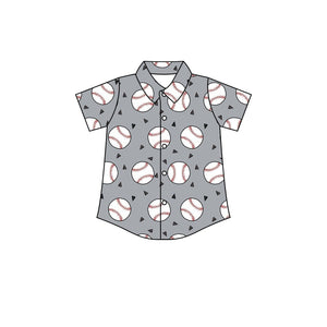 BT0384 pre-order baby boy clothes baseball boy summer tshirt