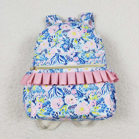 BA0175 RTS toddler backpack flowers girl gift back to school preschool bag