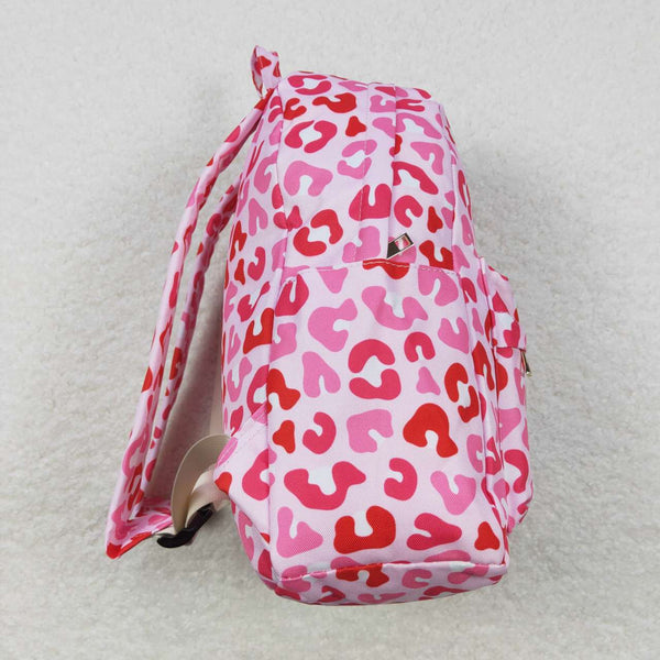 BA0150 RTS toddler backpack pink leopard girl gift back to school preschool bag travel backpack