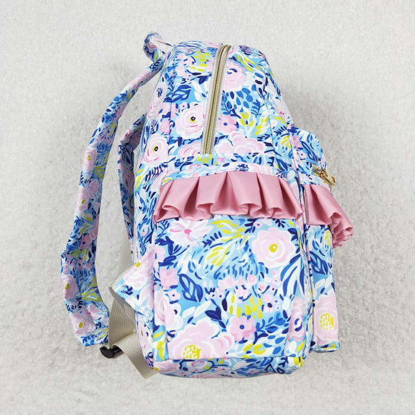 BA0175 RTS toddler backpack flowers girl gift back to school preschool bag