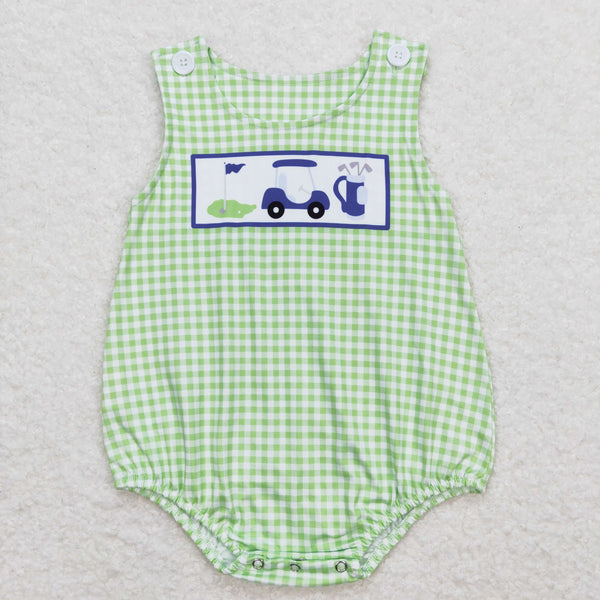 SR1227 RTS baby boy clothes golf toddler boy summer bubble (print svg)