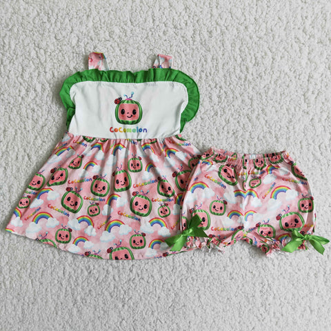 D10-3 baby girl clothes girl summer shorts set-promotion 2024.4.3 $5.5
