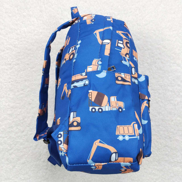 BA0169 RTS toddler backpack engineering vehicle boy gift back to school preschool bag