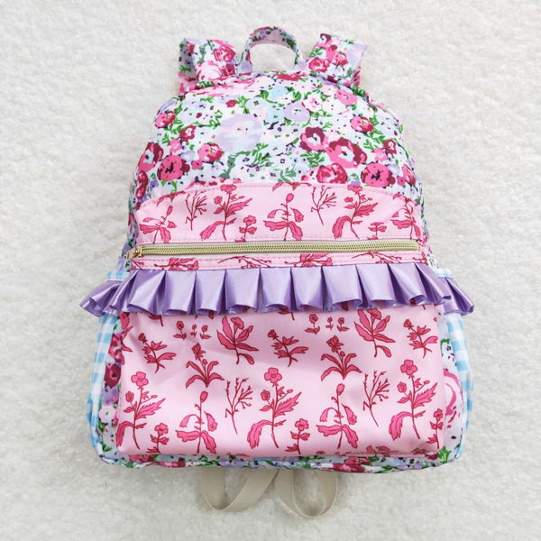 BA0099 toddler backpack floral flower girl gift back to school preschool bag 1
