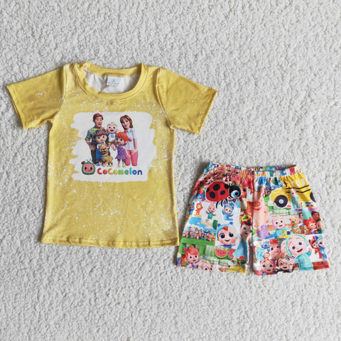 E13-3 baby boy clothes cartoon summer outfits-promotion 2024.3.30 $5.5