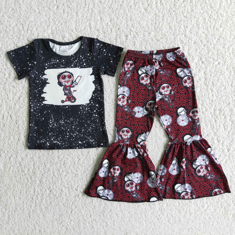 E2-17 toddler girl outfits girl bell bottom outfit-promotion 2023.9.4