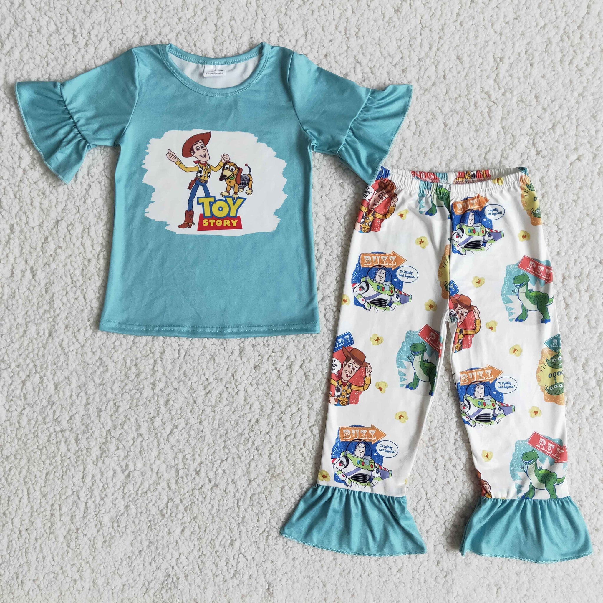 E6-26 baby girl clothes cartoon short sleeve girl fall spring outfit-promotion 2024.2.3
