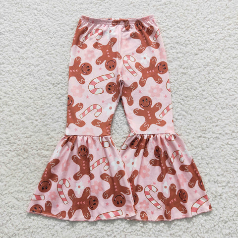 P0240 toddler girl clothes bell bottom flare pant