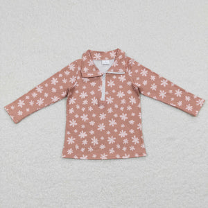 GT0363 baby boy clothes boy winter top pullovers zipper top shirt