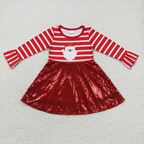 GLD0371 toddler girl dresses girl christmas dress