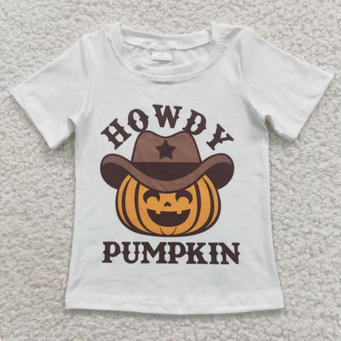 BT0249 toddler boy clothes boy halloween tshirt