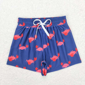 S0170 baby boy clothes crab boy summer swim short beach wear bottom