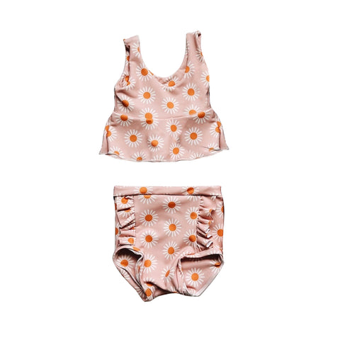 GBO0322 pre-order baby girl clothes girl summer bummies set (milk silk )