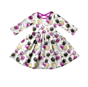 GLD0415 pre-order baby girl clothes girl winter dresses