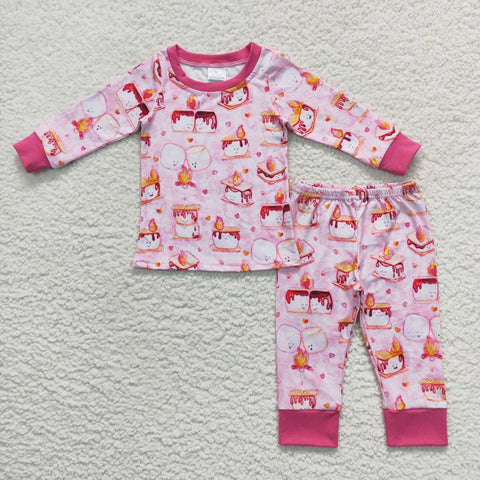 GLP0714 toddler boy clothes boy winter pajamas set