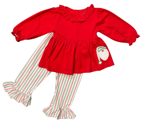 GLP0887 pre-order toddler girl clothes girl christmas outfit