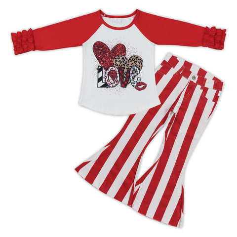 GLP0936 toddler girl clothes Christmas winter outfit 6