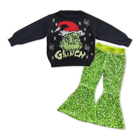 GLP1005 Toddler girl clothes girl christmas outfit