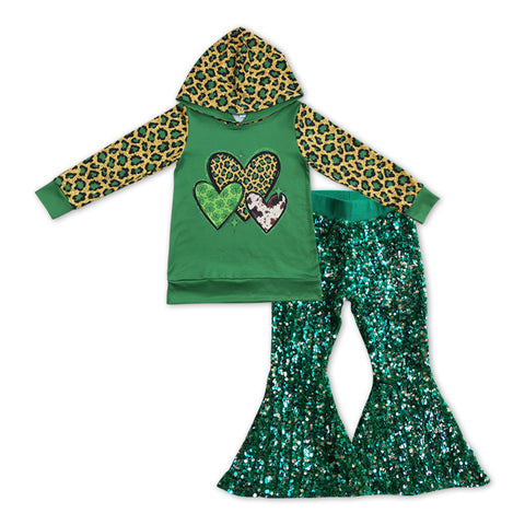 GLP1023 baby girl clothes St. Patrick's Day outfit