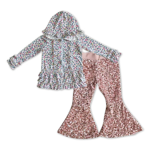 GLP1039 RTS toddler girl clothes girl winter outfit