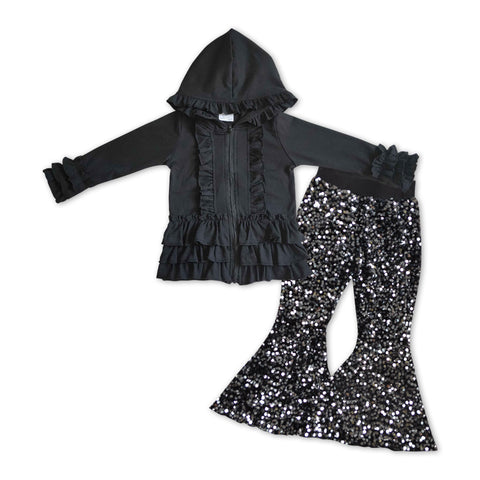 GLP1045 RTS toddler girl clothes girl winter outfit