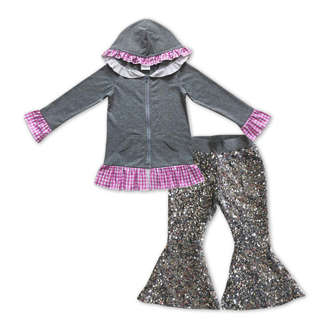 GLP1051  RTS toddler girl clothes girl winter outfit baby girl winter outfit