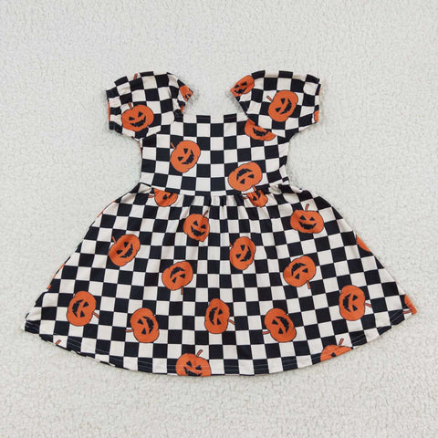 GLD0302 toddler girl clothes girl halloween dress