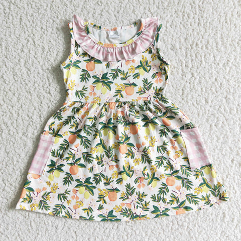 GSD0062 toddler girl clothes summer dress-promotion $5.5 2024.4.13