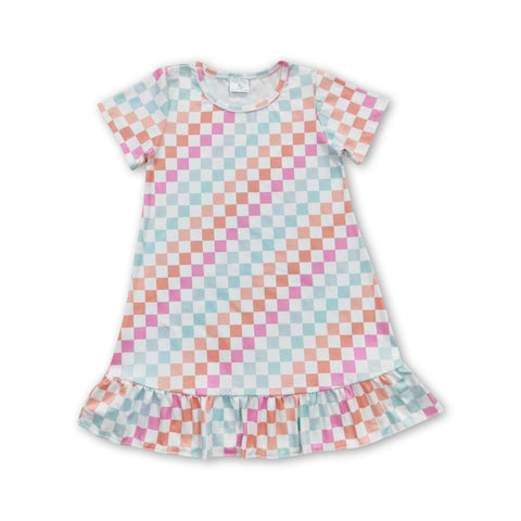 GSD0401 toddler girl clothes floral girl summer dress