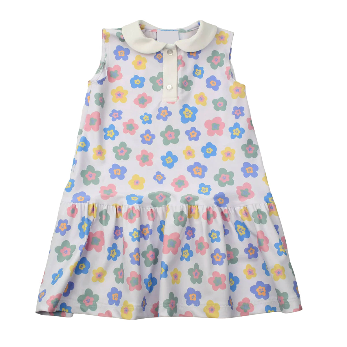 GSD1196 pre-order toddler clothes floral baby girl summer dress