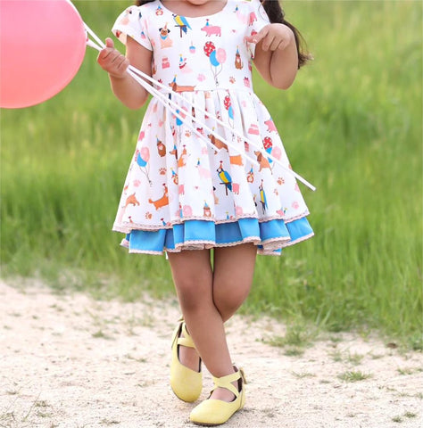 GSD1327 pre-order baby girl clothes happy birthday toddler girl summer dress-2024.5.27