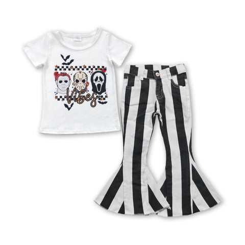 GSPO0634 toddler clothes girl halloween outfit boutique clothing set