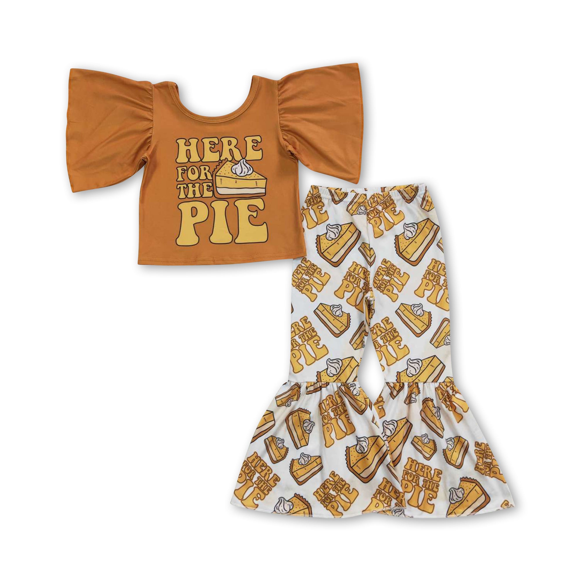 GSPO0679 baby girl clothes here for the pumpkin pie hallowen outfit