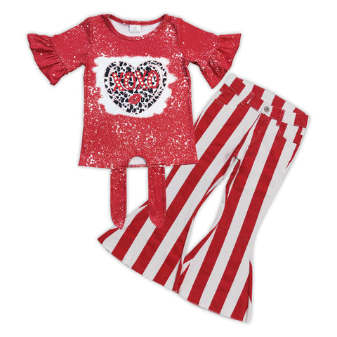GSPO0953 toddler girl clothes Valentine's Day winter outfit
