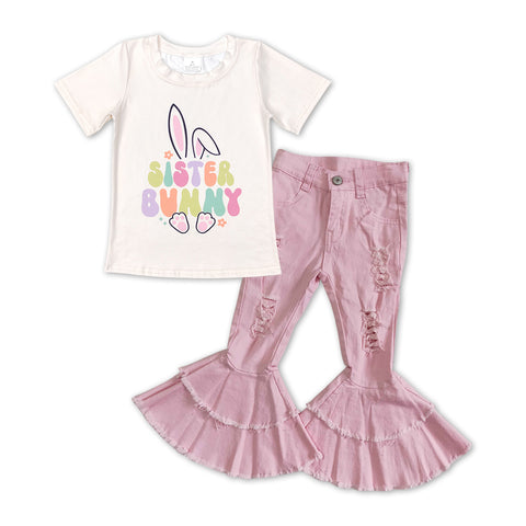 GSPO1134 toddler girl clothes girl easter outfit