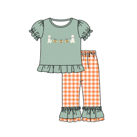 2024.5.2  GSPO1568 pre-order baby girl clothes pumpkin girl halloween outfit